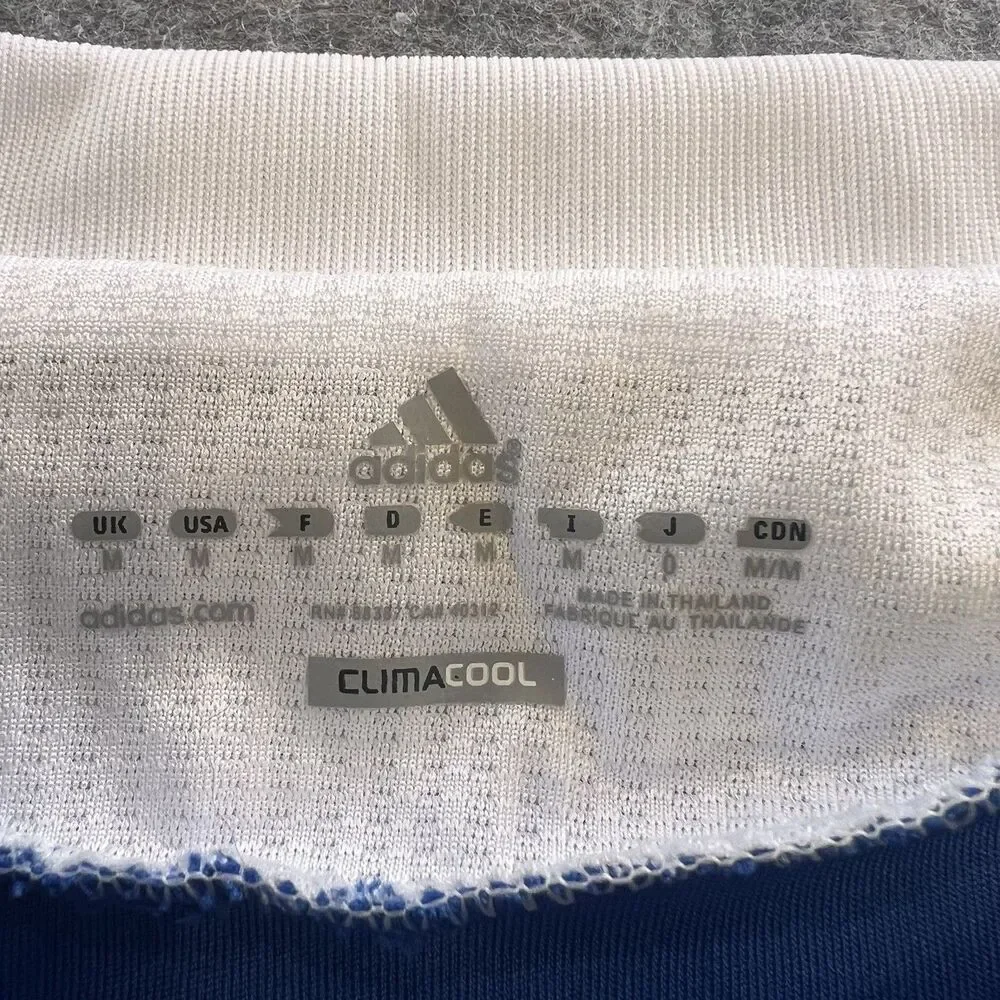2012 Adidas Adult Medium Blue Chelsea #11 Didier Drogba Soccer Football Jersey